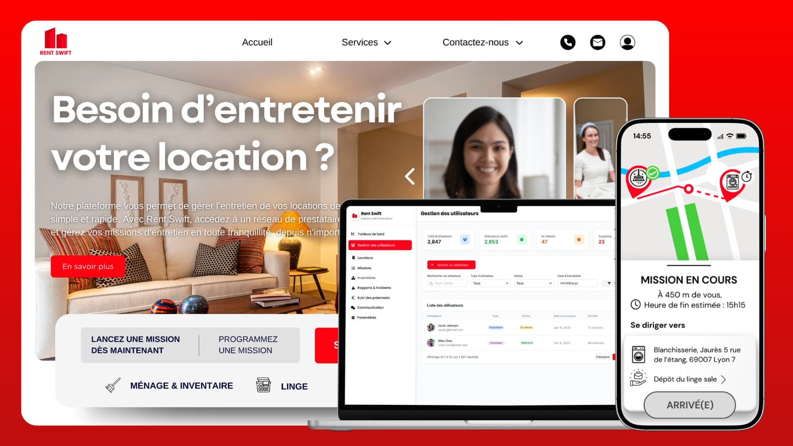 Plateforme RentSwift